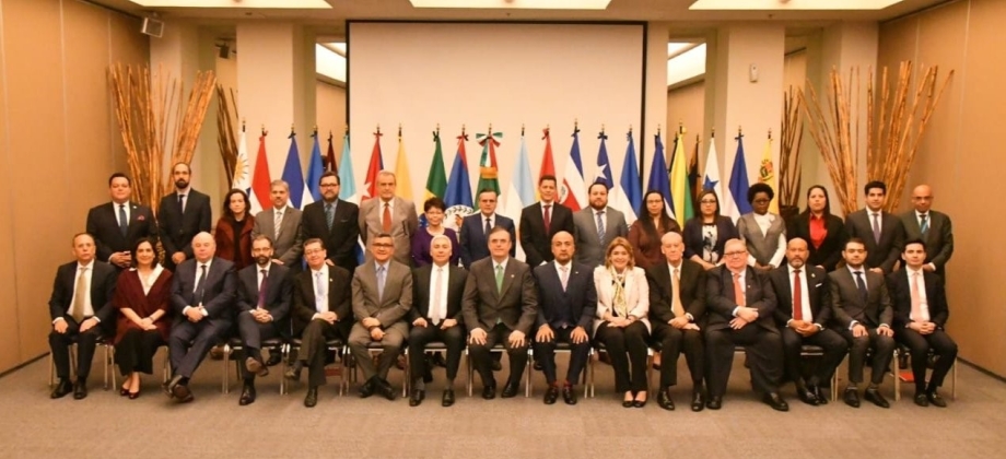 Embajadora de Colombia participó en encuentro del Canciller de México con embajadores de América Latina y el Caribe