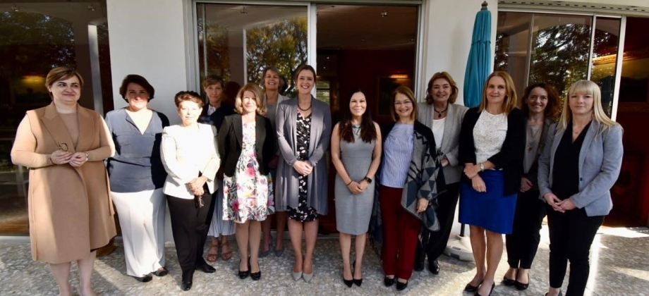 Embajadoras acreditadas en México se reunieron con la diputada federal y presidenta de la Cámara de Diputados