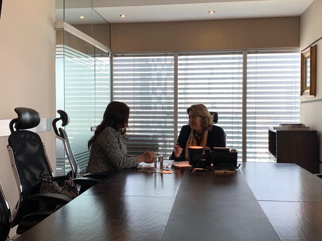 Embajadora Patricia Cárdenas se reunió con la Diputada Carmen Julia Prudencio, Presidenta del Grupo de Amistad México - Colombia de la Cámara de Diputados