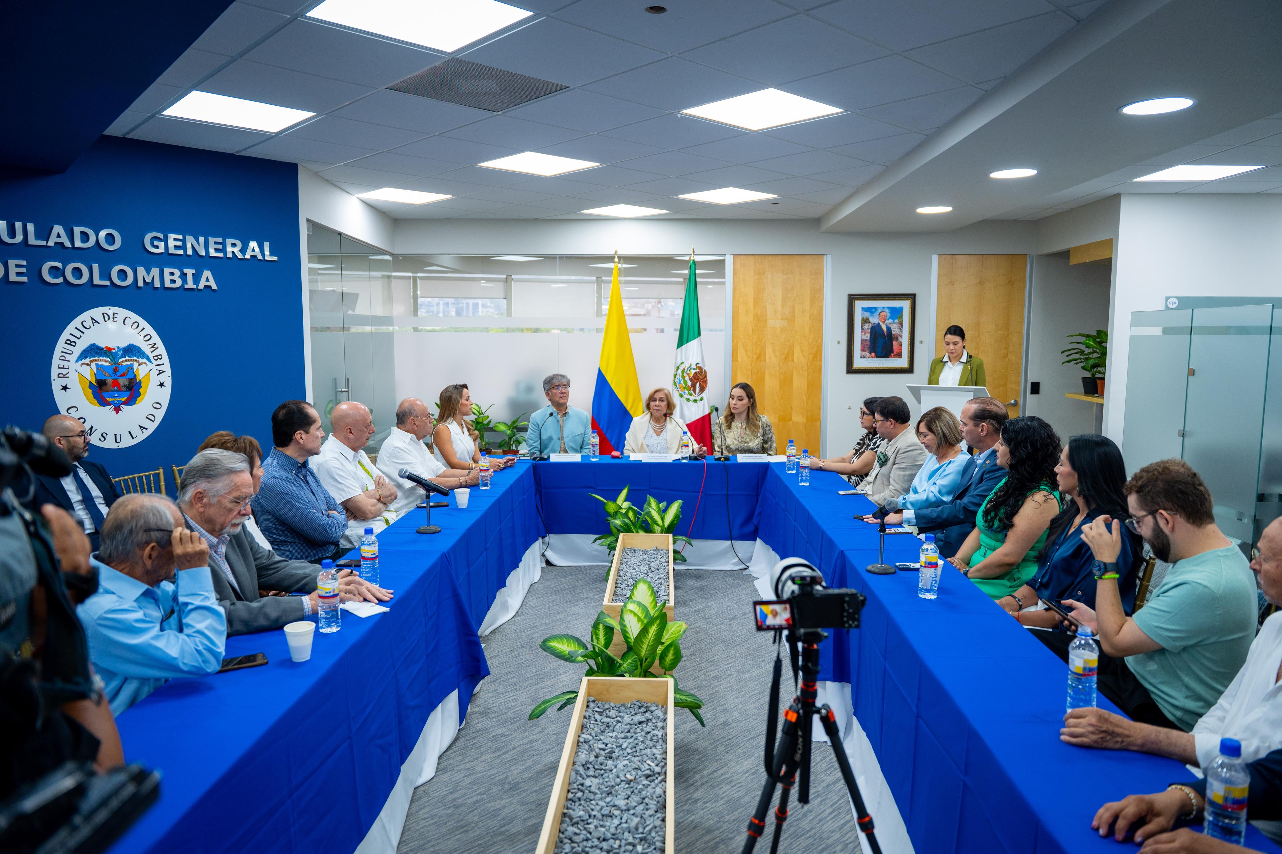 Colombia fortalece su presencia consular en México con miras a una migración segura y ordenada