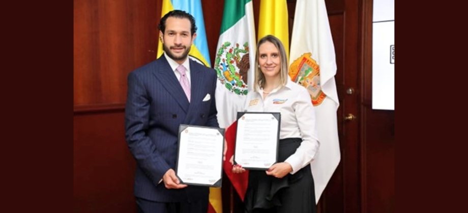 Embajada de Colombia en destaca la suscripción del Acuerdo de Hermanamiento de Cooperación Internacional entre Cundinamarca y el Estado de México