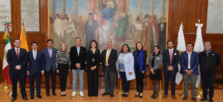 Instalación del Grupo de Hermanamiento y Amistad entre la LXI Legislatura del Estado de México y Colombia