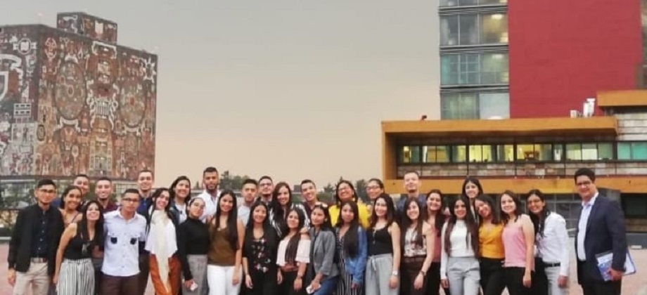 Embajada de Colombia acompañó a 31 estudiantes de medicina de la Universidad ICESI que visitaron México en misión académica y cultural