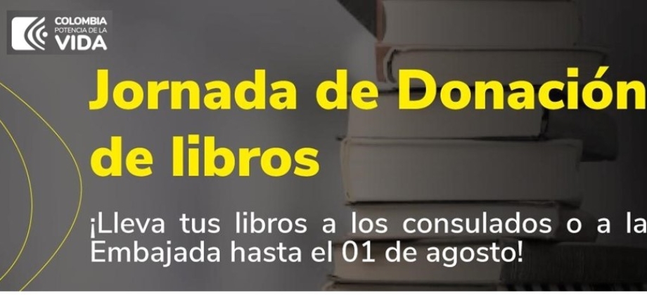 Lleva tus libros para donar a los connacionales privados de libertad en México