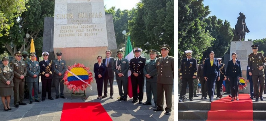 La Embajada de Colombia en México conmemora la Batalla del Puente de Boyacá