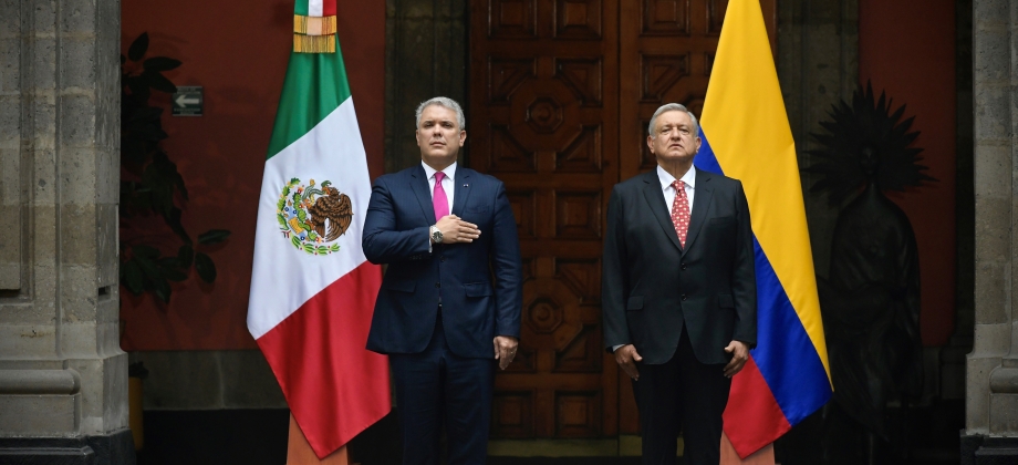 Comunicado conjunto sobre la visita oficial a México del Presidente de la República de Colombia