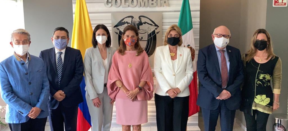 Productiva agenda de la Vicepresidenta y Canciller, Marta Lucía Ramírez, en Ciudad de México