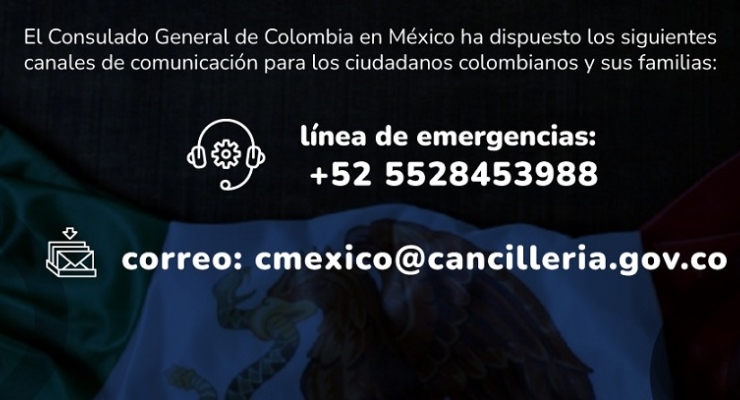 ESTOS SON LOS CANALES DE COMUNICACIÓN DE EMERGENCIA PARA LOS COLOMBIANOS AFECTADOS POR EL HURACAN OTIS