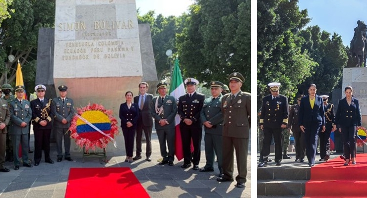 La Embajada de Colombia en México conmemora la Batalla del Puente de Boyacá