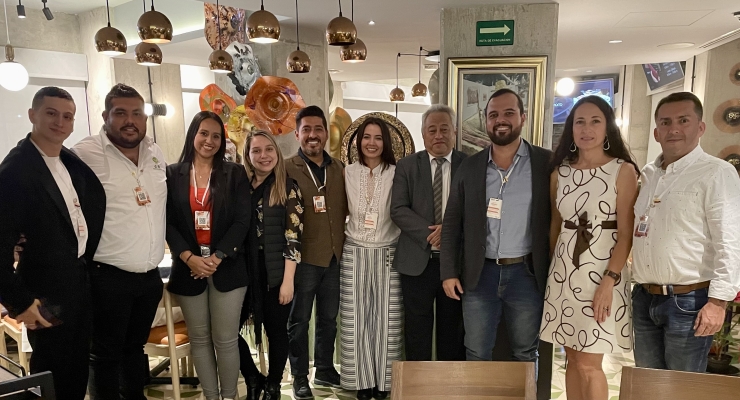 Embajada de Colombia en México recibe visita de Misión Empresarial de Santander