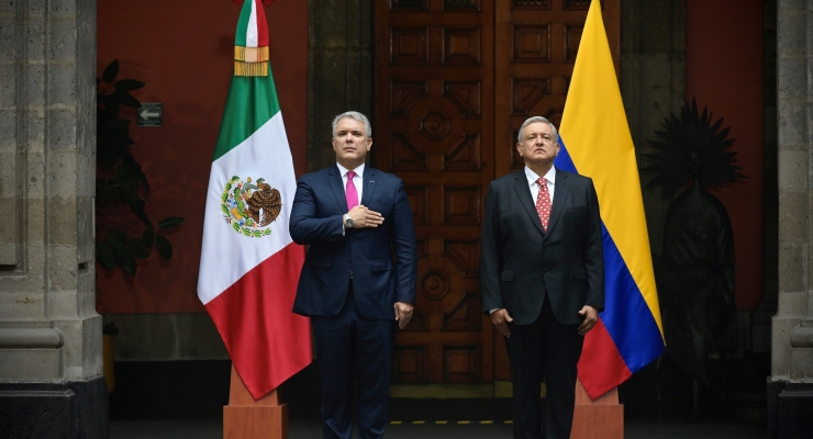 Comunicado conjunto sobre la visita oficial a México del Presidente de la República de Colombia