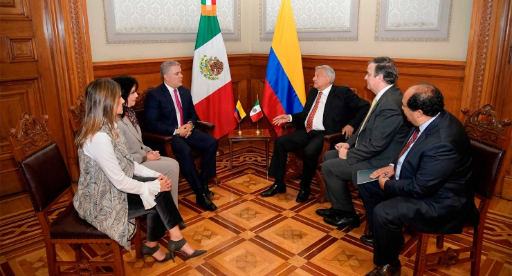 Con el Presidente de México hablamos de la posibilidad de fortalecer la relación para combatir a los carteles de la droga con la UIAF