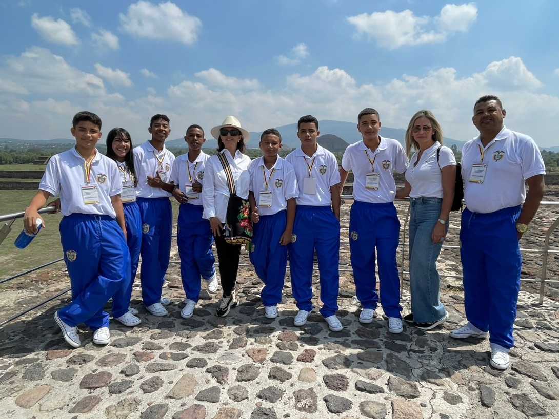 Arrancó la agenda de Diplomacia Cultural de los jóvenes de Paraguachón en México